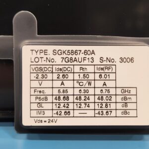 Alternative view of SGK5867-60A