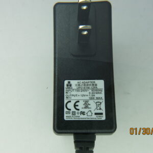 Alternative view of Power supply adapter 12V DC
