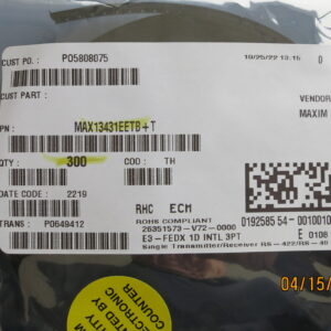 MAX13431EETB+T