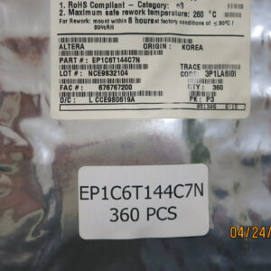 Alternative view of EP1C6T144C7N