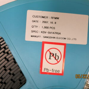 Alternative view of KSV-5V147R5A